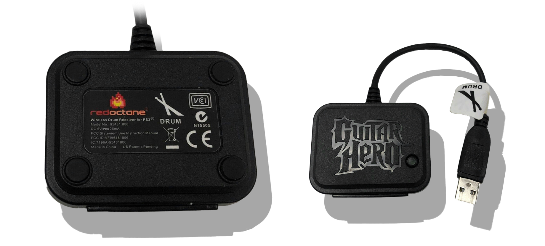 Guitar Hero 5 Guitar Game for PS2 + Guitar Hero World Tour Original  Wireless Guitar Controller for PS2